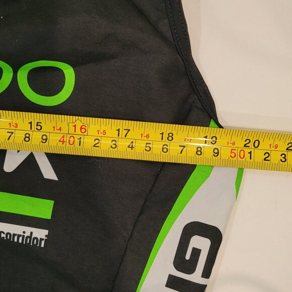 Giordana Grand Fondo NY Black/Green XS Cycling Vest ARMPIT TO ARMPIT 20" - Picture 6 of 8